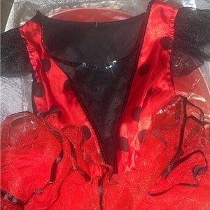 2T child’s 3 piece lady bug costume - never used- tags still on